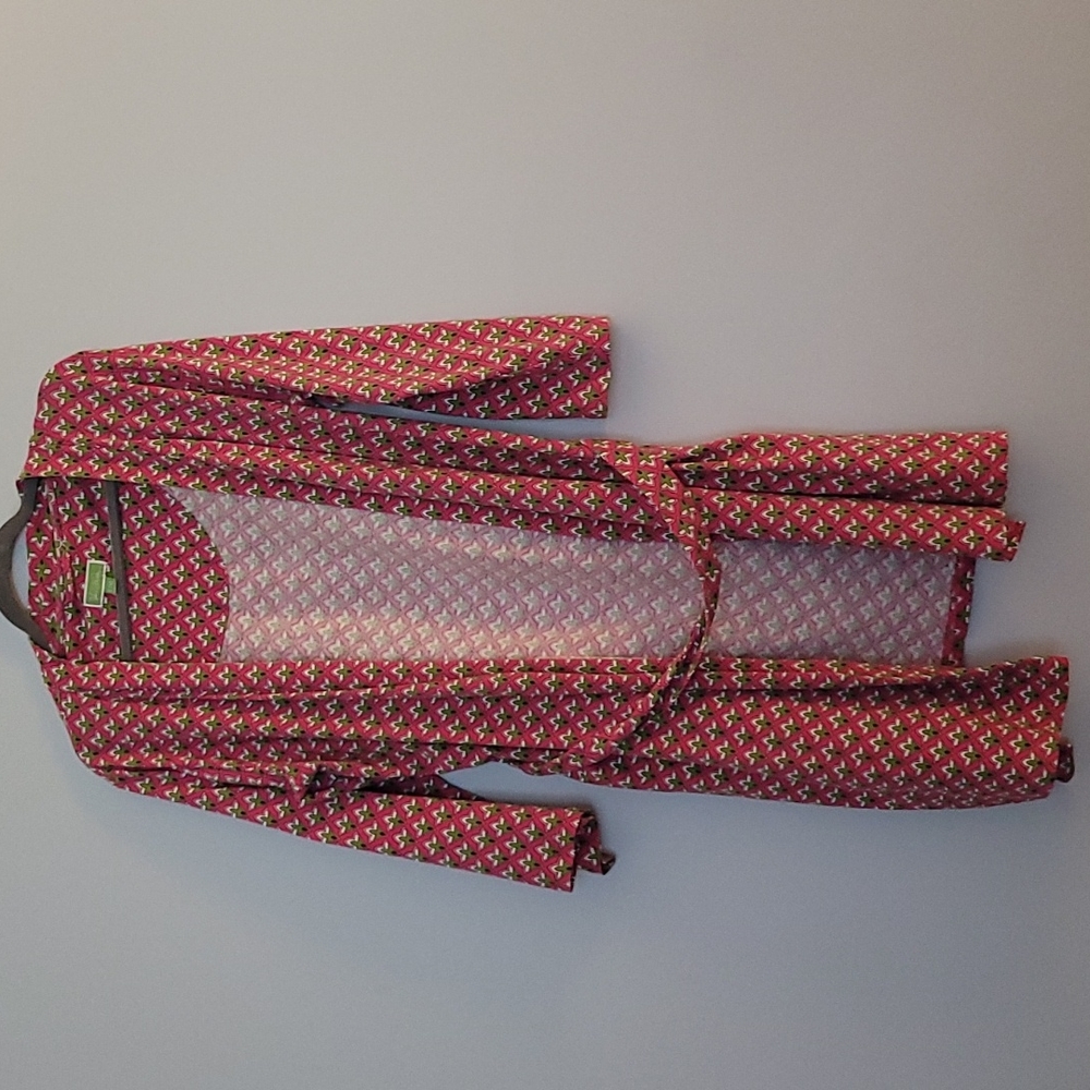 Vera Bradley Pink Paisley Robe